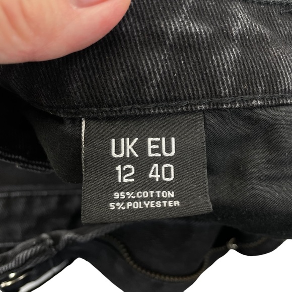 PrettyLittleThing Jeans 12 Long Black - Picture 9 of 16